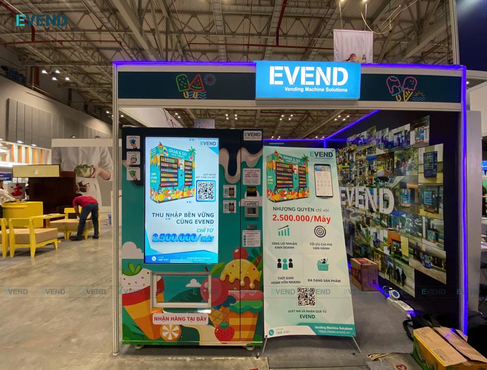 EVEND tư vấn mua máy bán hàng tự động phù hợp với nhu cầu kinh doanh