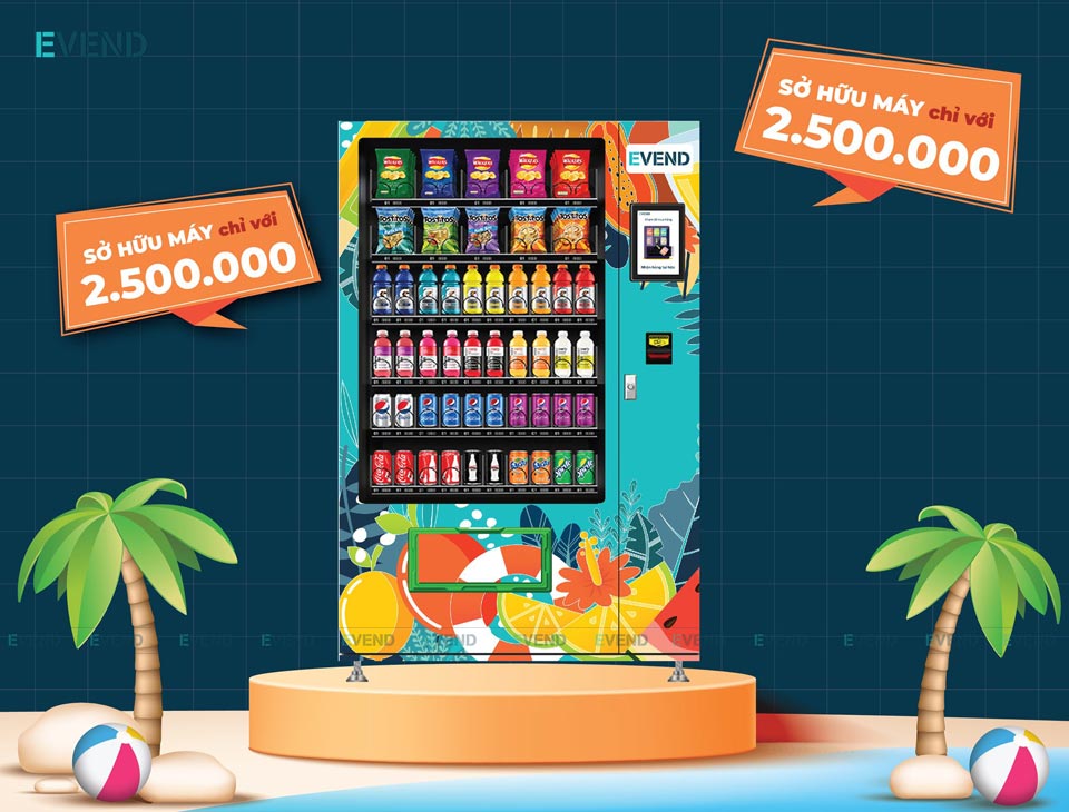 Thuê máy bán hàng tự động chỉ từ 2.500.000 đồng