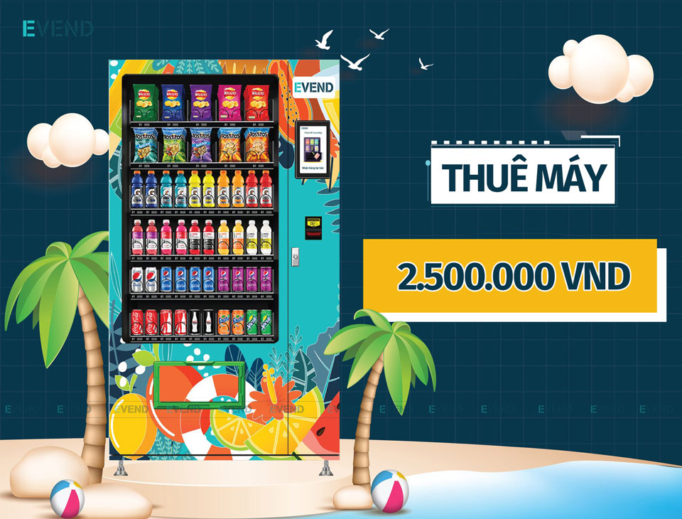 Giá thuê máy bán hàng tự động