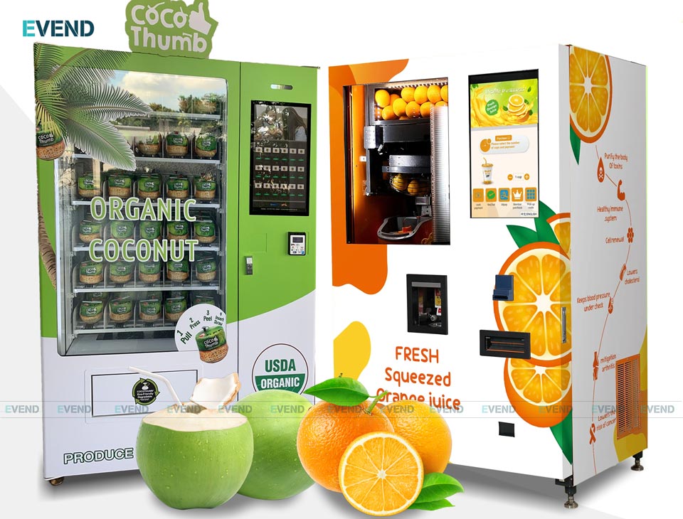 Máy bán nước ép tự động thông minh