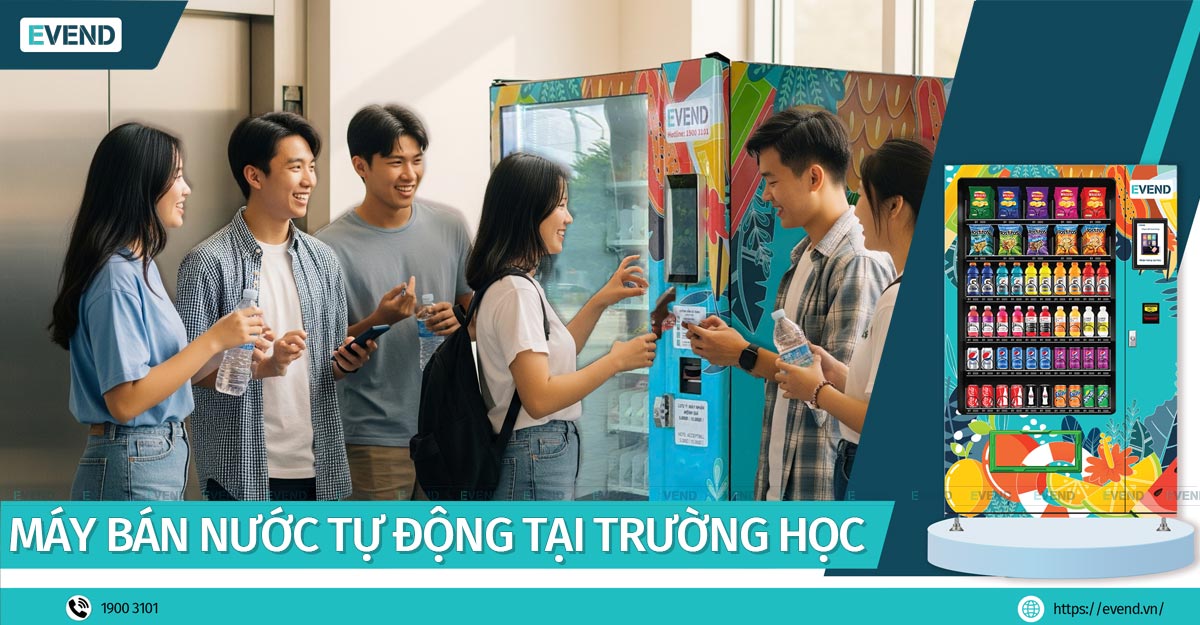 Top 5 vị trí đặt máy bán nước tự động tại trường học chất lượng