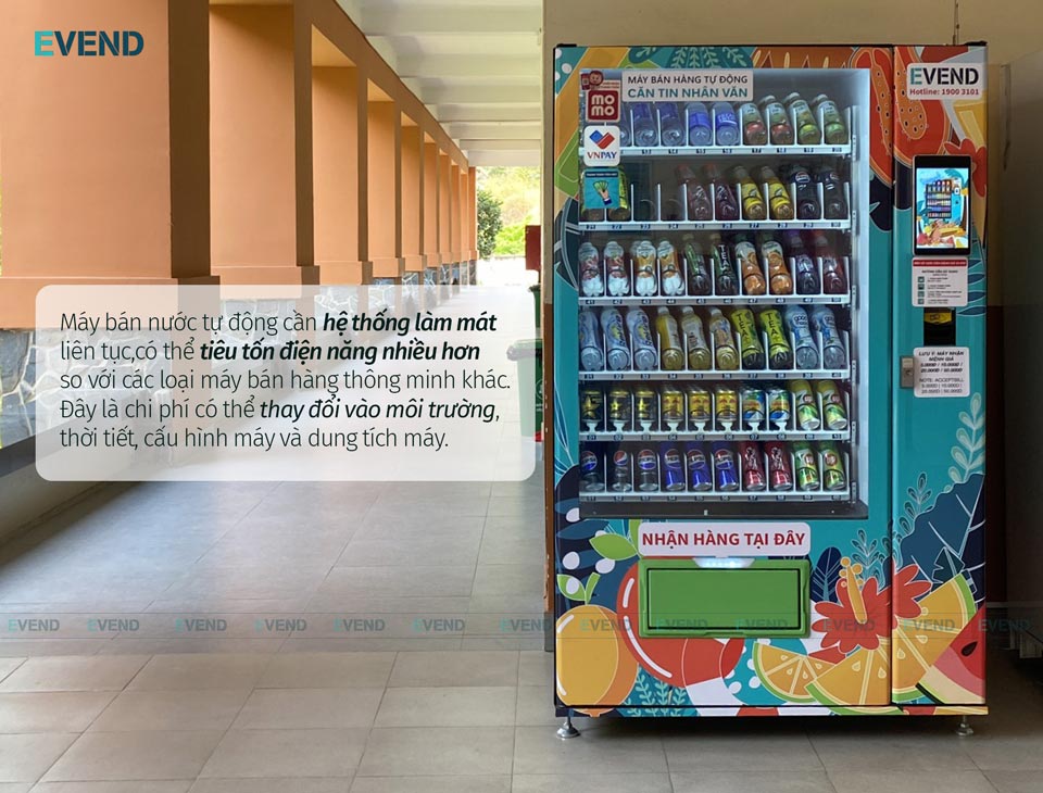 Nhược điểm của máy bán nước tự động
