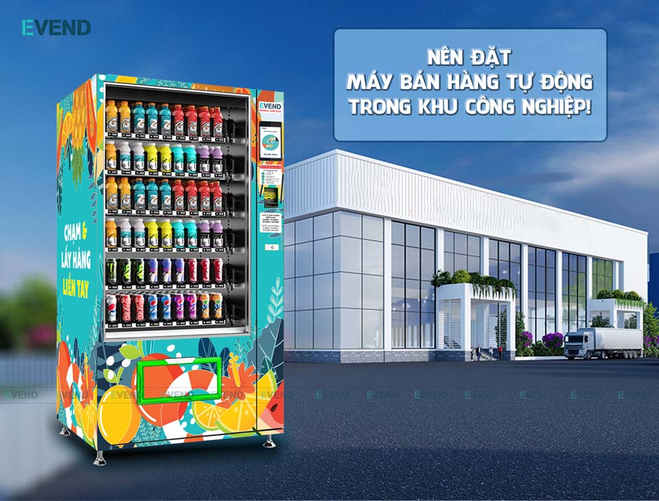 Có nên đặt máy bán hàng tự động trong khu công nghiệp?