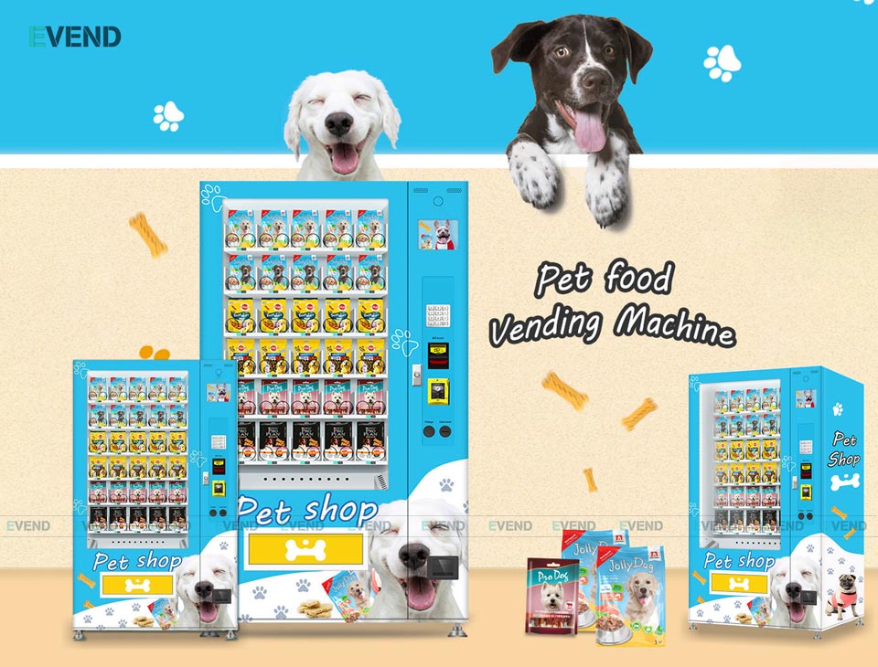 Máy bánh àng tự động cho thú cưng mang đến trải nghiệm hiện đại