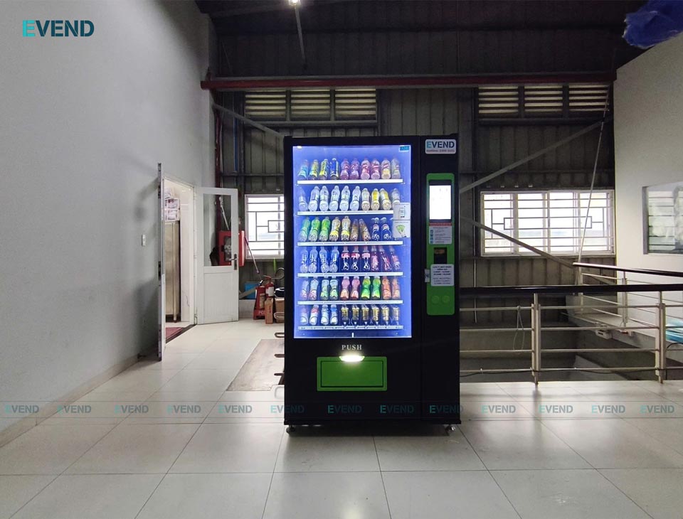 Máy bán hàng tự động tại Công ty Cổ phần Asia Dragon