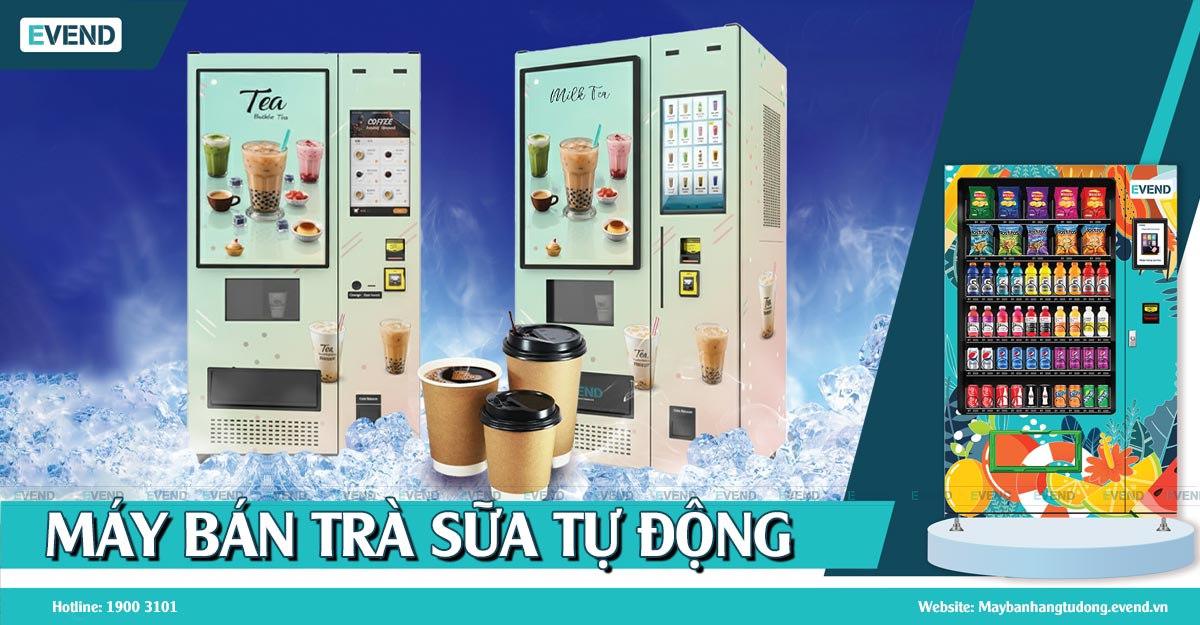 Quy trình vận hành máy bán trà sữa tự động