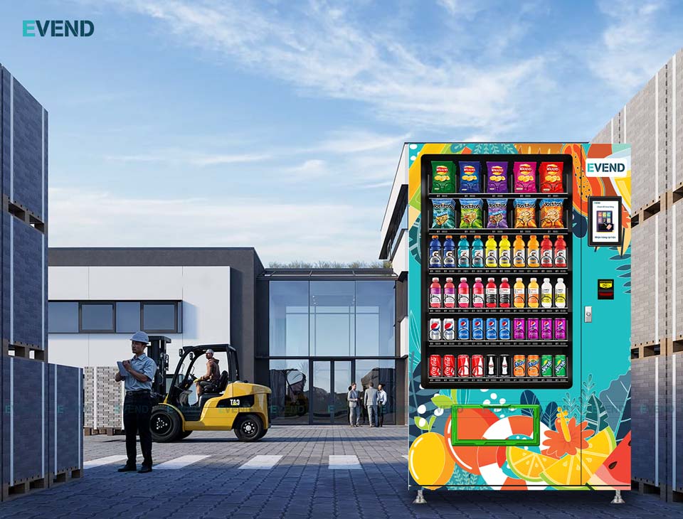 Vị trí đặt máy bán hàng tự động khu công nghiệp