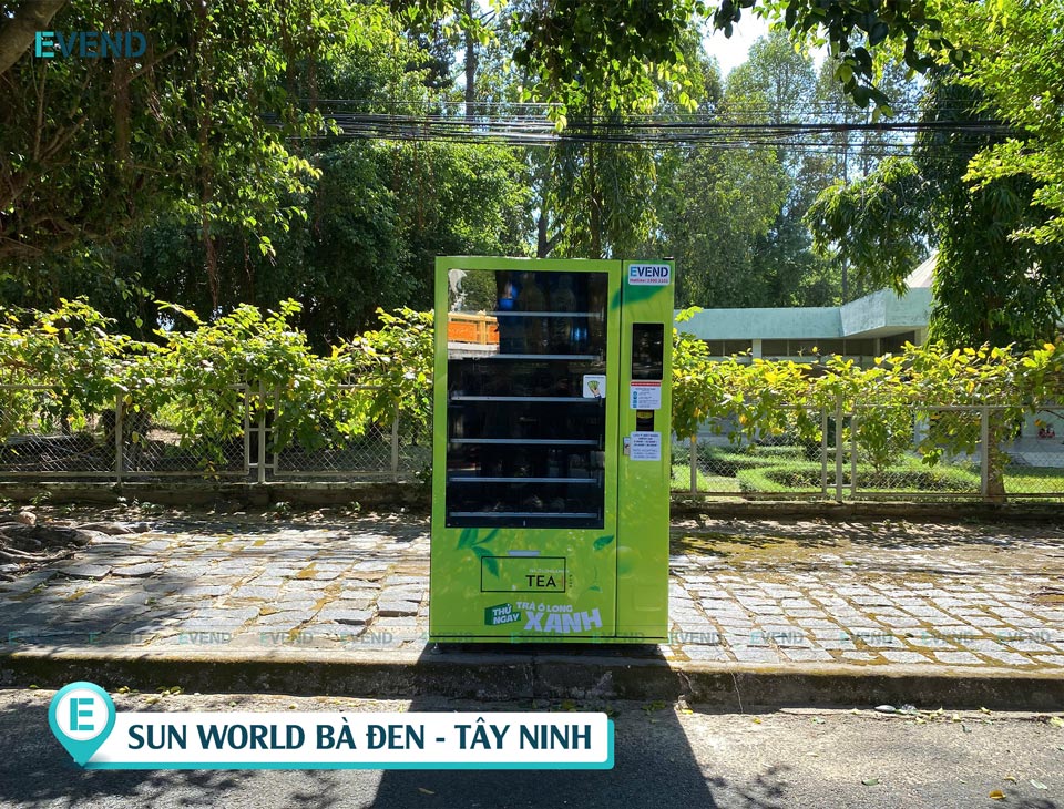 Máy bán nước tự động EVEND - Giải pháp hoàn hảo cho khu du lịch