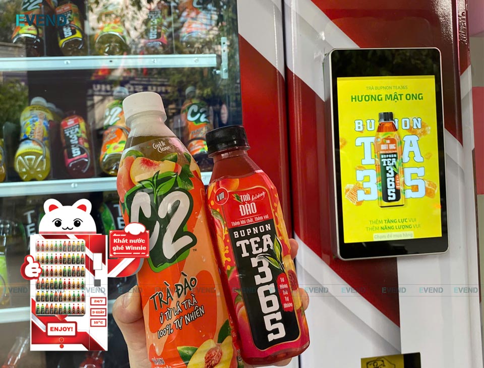 Masan ra mắt sản phẩm mới trên máy bán hàng tự động