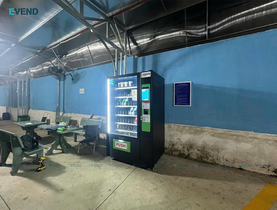 Máy bán hàng tự động phục vụ 27/4 cho tài xế