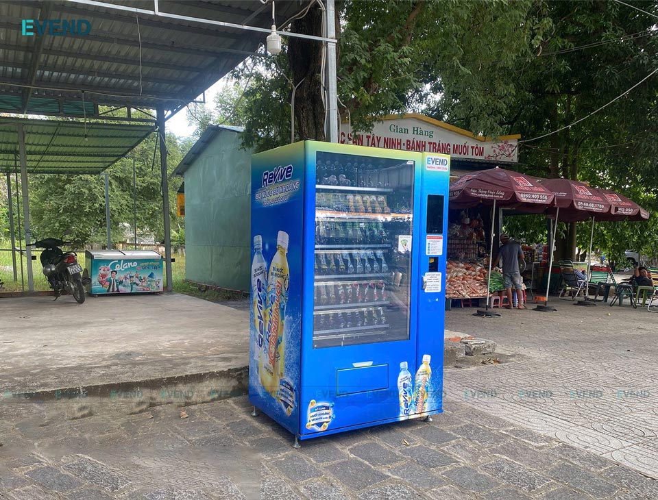 Trang trí máy bán hàng biến kinh doanh tự động thành kênh quảng cáo