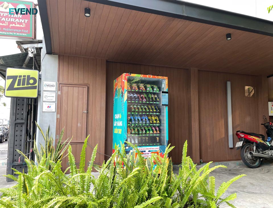 EVEND cung cấp giải pháp đặt máy bán hàng tự động thông minh