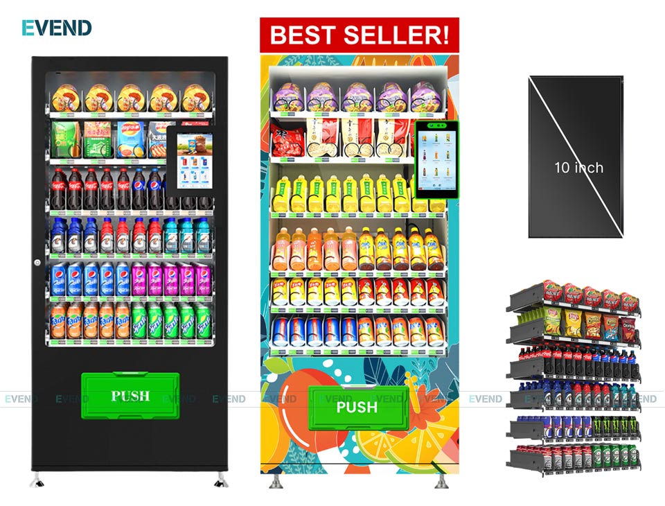 Máy bán hàng tự động không tiền mặt (Cashless vending machine)