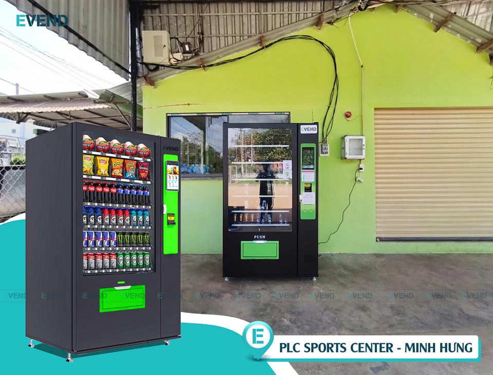 Máy Bán Hàng Tự Động EVEND Tại PLC Minh Hưng